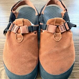 Bedrock Mountain Clogs Desert Clay Suede Leather 11 Men’s 12 Women’s Sandals